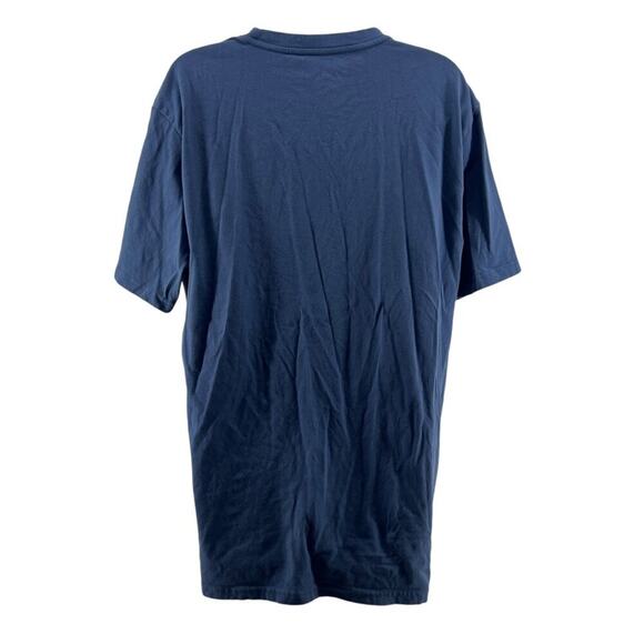 BIRDDOGS Short Sleeve Crewneck T-Shirt  Pocket Blue Mens Xlarge - Picture 4 of 4
